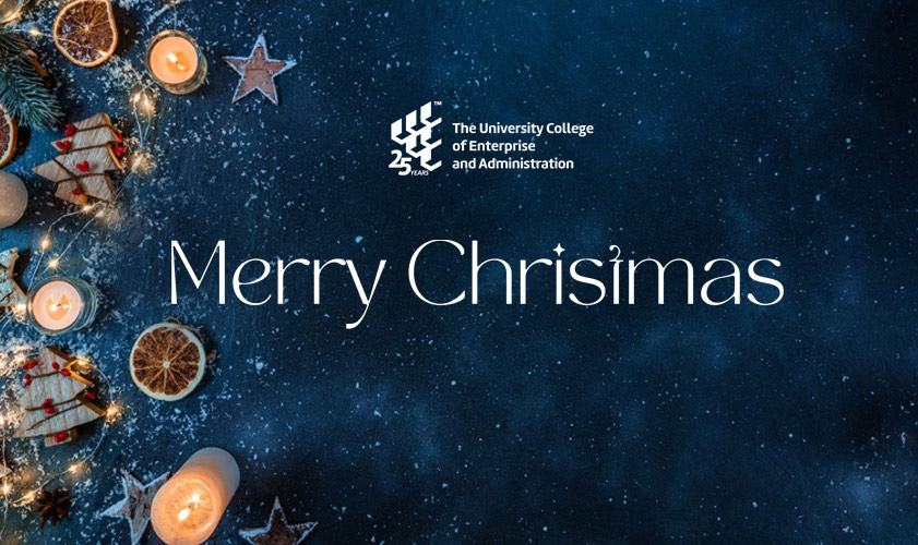 Merry Christmas University College Of Enterprise And Administration