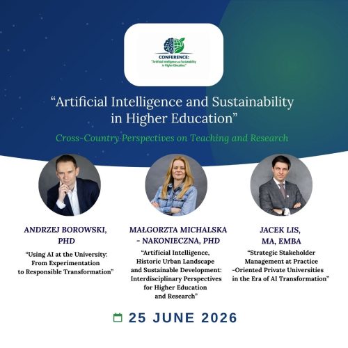 WSPA Addresses Artificial Intelligence and Sustainability in Higher Education in Poland